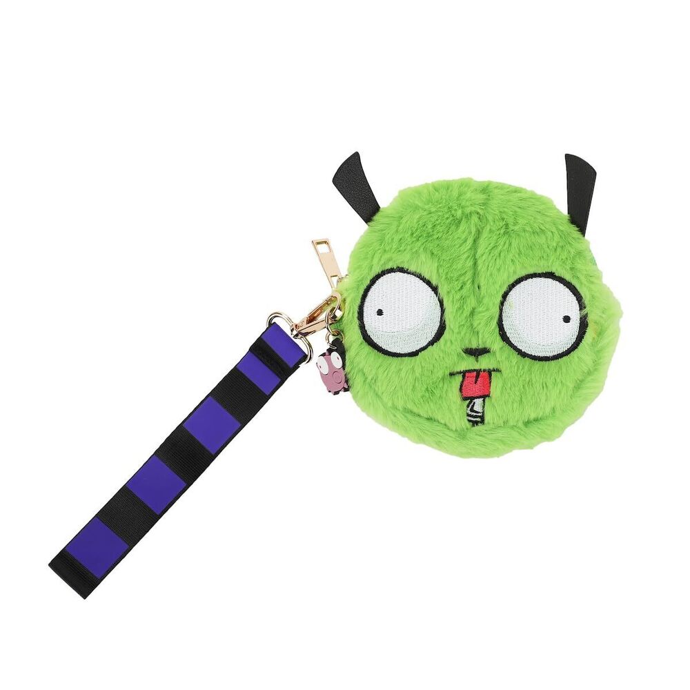5928 Invader Zim Gir Novelty Coin Purse Wristlet Wallets